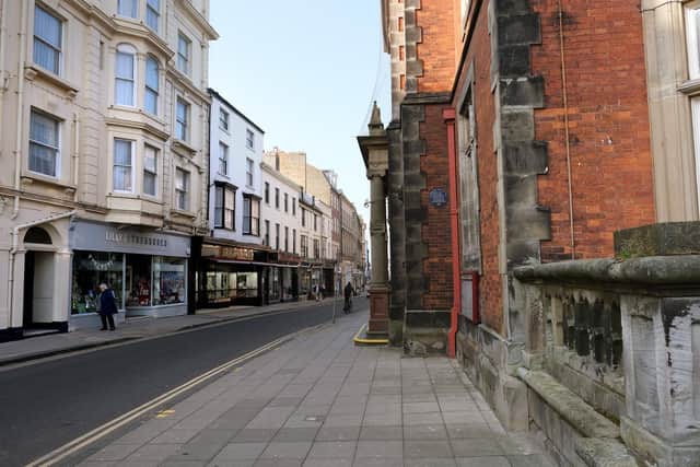 The man was assaulted on St Nicholas Street in the early hours of the morning.