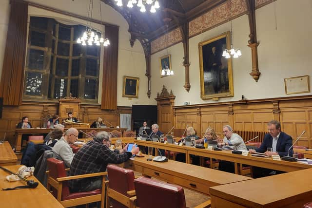 Scarborough Town Council full meeting. Courtesy Anttoni Numminen/LDRS