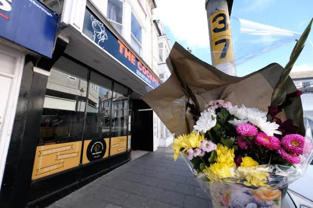 Tributes have been left at the scene of the fatal attack on Newborough.