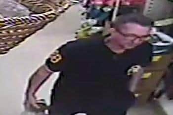 Police have asked for anyone who recognises the man to contact them