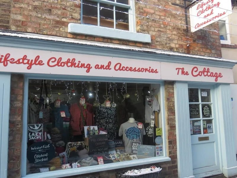 Popular lifestyle clothing and accessories in Pickering for sale with Alan J Picken for £39,950 + SAV leasehold.
