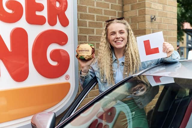 Licence to grill – Burger King UK celebrates ‘National Drive-Thru Day’ with a free burger for new drivers.