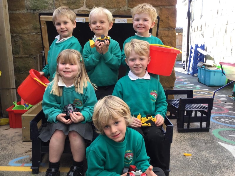 New starters at Danby School.