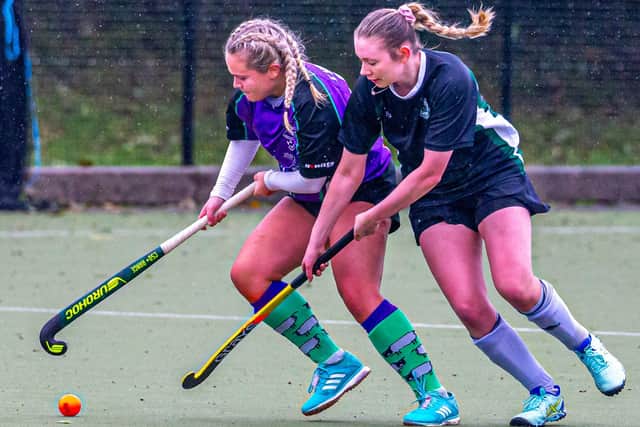 Danby's Erin Hodgson in action during their 2-1 home loss to Marton.