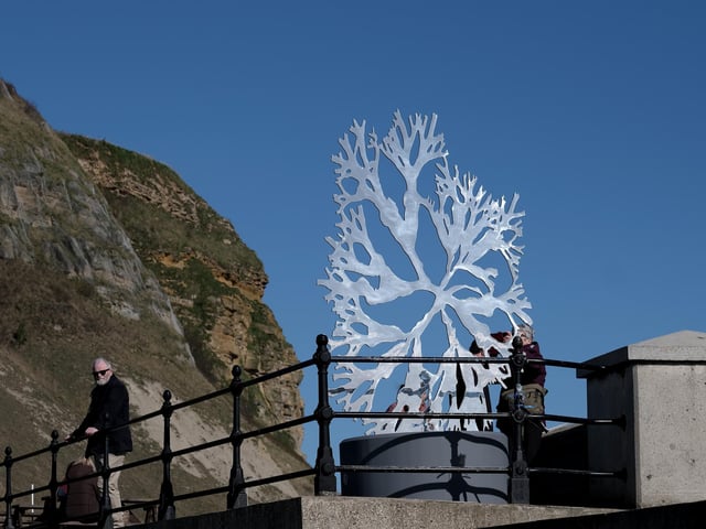 The sculpture will capture the changing environmental conditions
