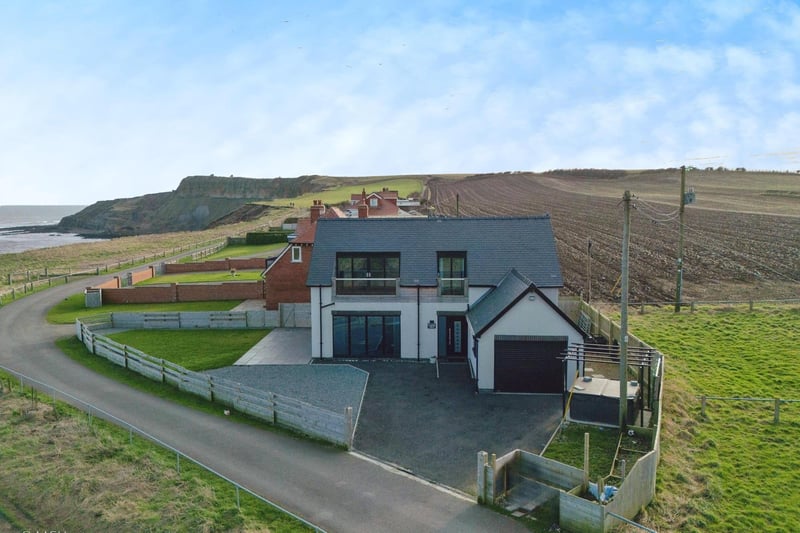 An overview of the front of the Cayton Bay property.