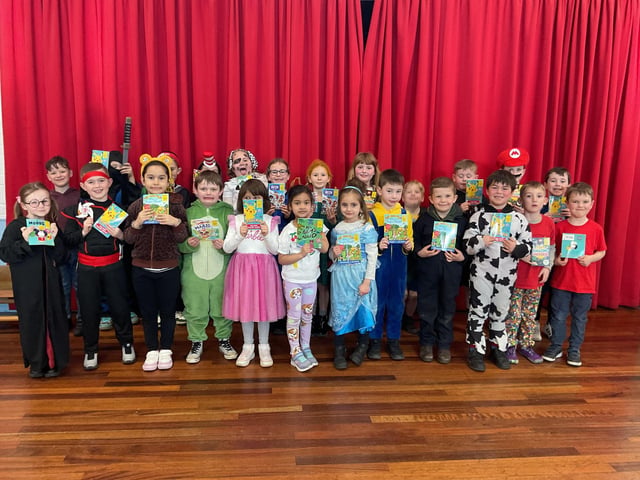 Pickering School squirrels class, years one and two