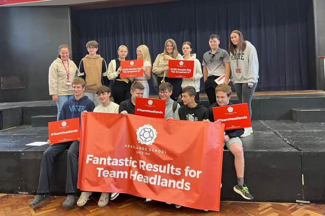 Students at Headlands School in Bridlington have achieved over 100 more grade 9-4’s this year, in comparison to 2023, and over 150 grade 5’s.