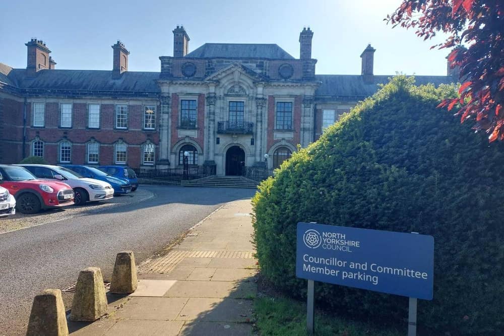 County Hall, Northallerton.
Picture: LDRS