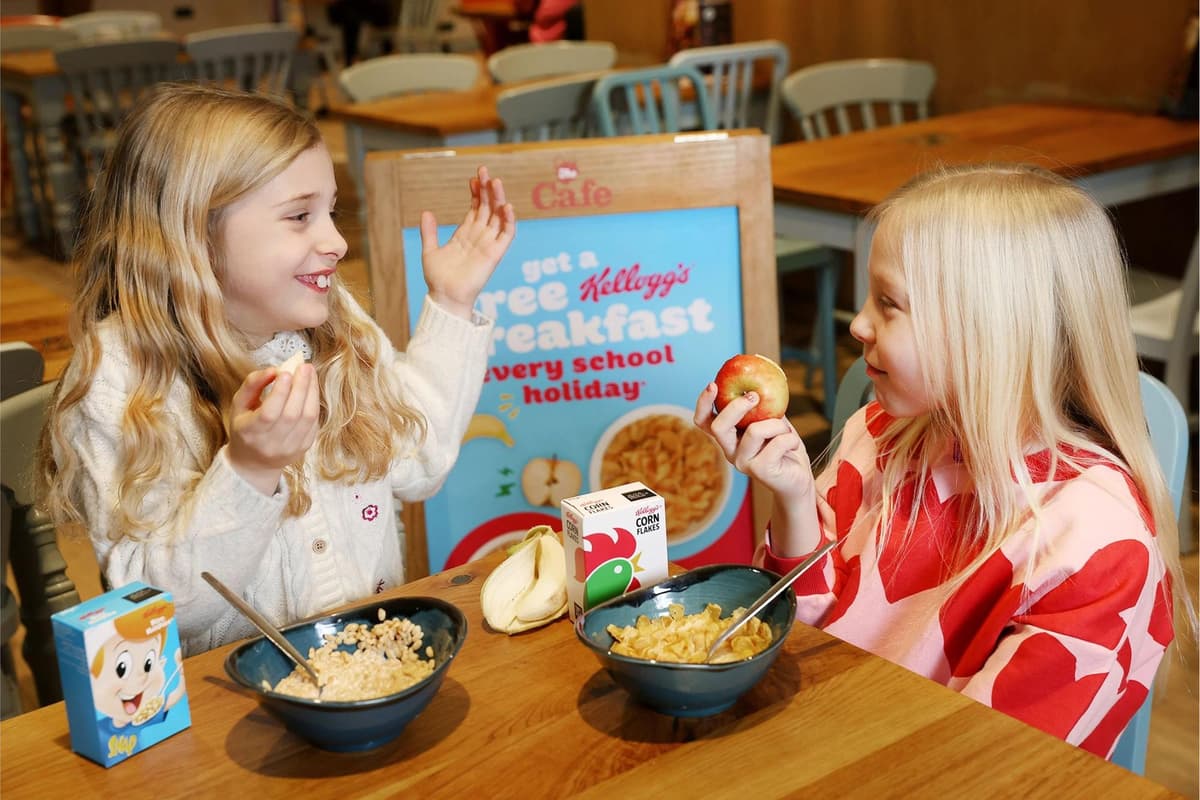 Free 'Kellogg's Breakfasts' for all at Morrisons Café in Scarborough