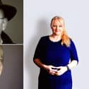 Laughing Lobster Comedy Club will feature, clockwise from top left: Paul 'Silky' White (photo Andy Hollingworth Archives), Catherine Young and Maggie Magee.