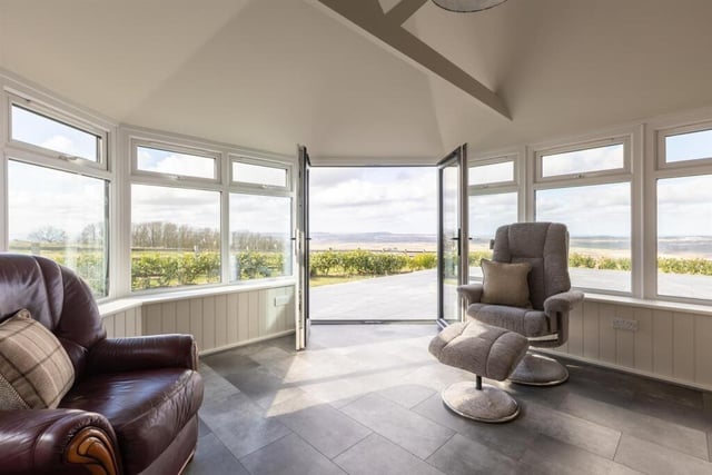 Flexible space within this lovely room with all round views.