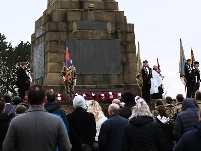 During the service