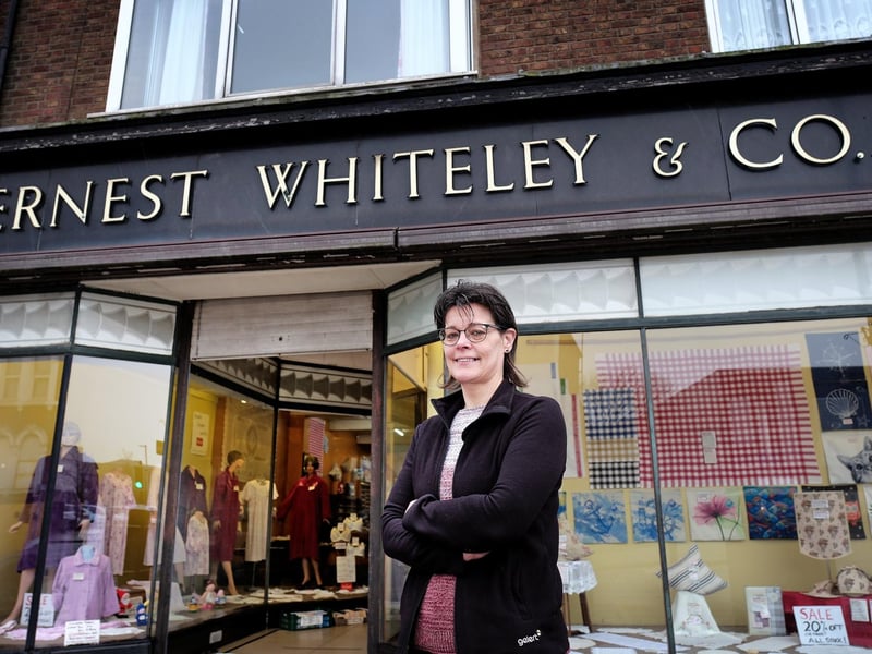 Sue Walker took over running the store when Ann Clough was admitted to a care home in Bridlington, however Ann still enjoyed visiting and making sure it was being run the way she wanted.