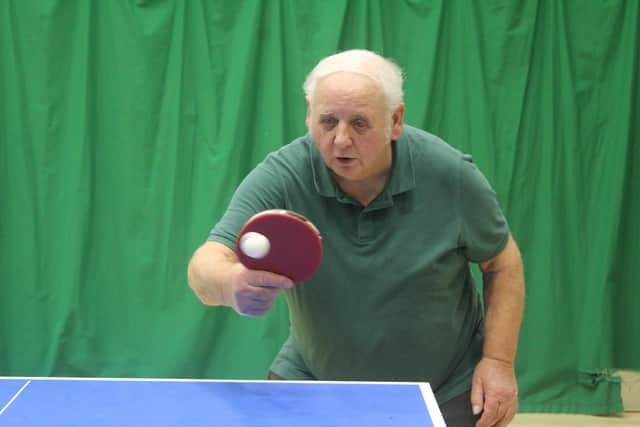 Julian James scored a treble for James Builders..