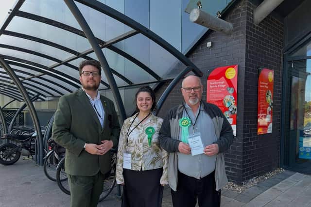 The Candidates For Falsgrave And Stepney at the election count the other week.