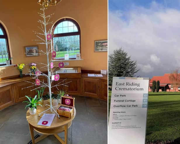 East Riding Crematorium is offering special memorial flower tags for Mother's Day.