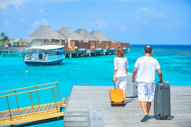 Retirees on holiday