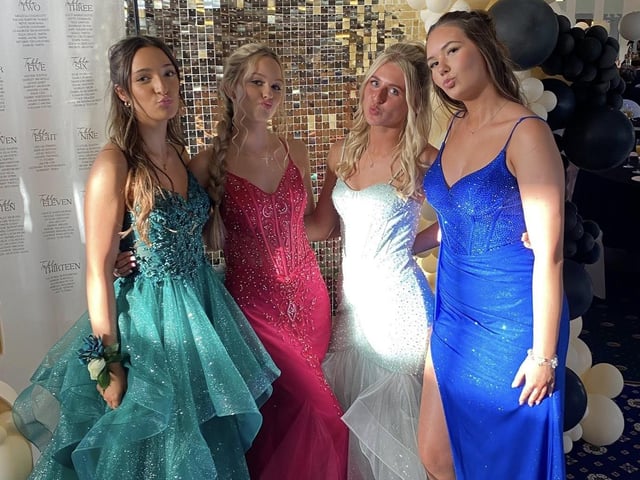 Girls looking gorgeous.