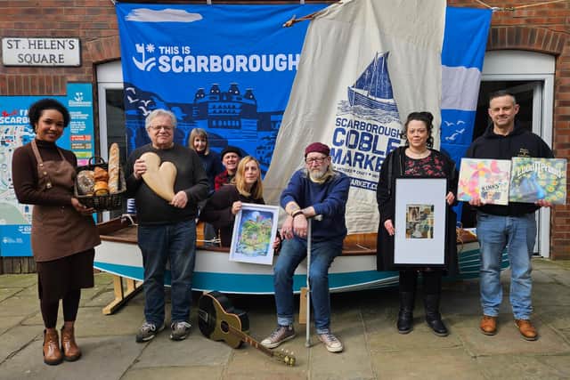 Helena Monteira - The Daliy Pantry, Alwyn Welbourne - Woodcraft Design, Elisabeth Grahamslaw - This Is Scarborough, Toby Hyam - This Is Scarborough, Kate Pick - Ivy Cavern, Graham Rhodes - AakschipperImages, Kate Gill - The Curious Caboodle, Andy Sykes - Harry’s Antiques
