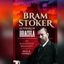 Front cover of the Bram Stoker Author of Dracula book.