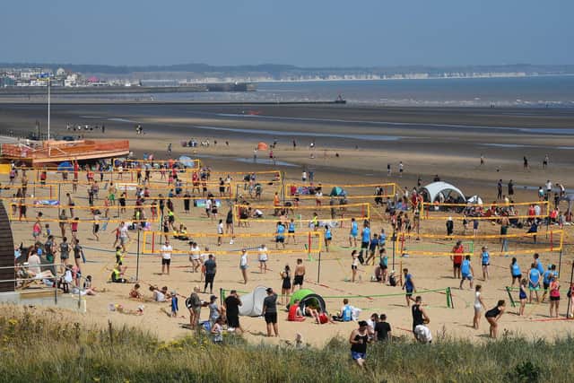 The NEVZA Youth Beach Volleyball Championships 2024, encompassing two age categories (U18 Girls/Boys U20 Girls/Boys) will be held between Tuesday, June 25 and Friday, June 28. Pictures by Paul Atkinson: