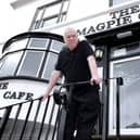 Magpie Cafe owner Ian Robson.
