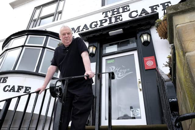 Magpie Cafe owner Ian Robson.