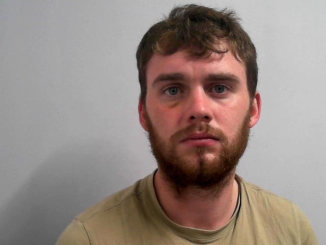Alex Shaw, 25, from Harrogate and also has links to Knaresborough, is wanted in connection with a number of assaults and stalking