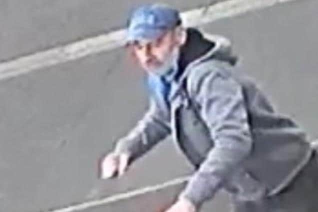 Police are trying to identify the man in this CCTV image.