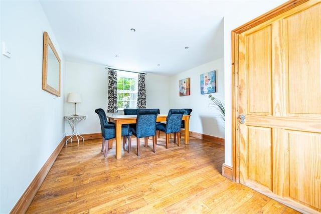 A reception room that could become a fourth bedroom if so desired.