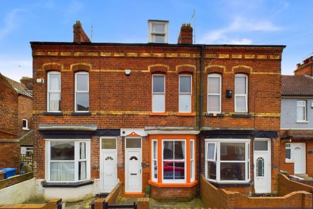 This four bedroom terraced house is for sale with Hunters for £150,000.