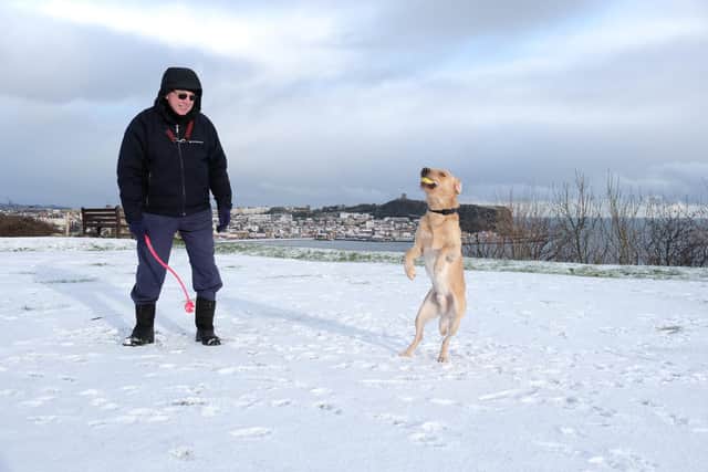 Snow could fall across large areas of North Yorkshire next week