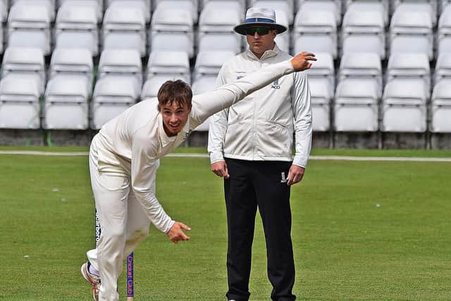 Jack Redshaw bowled ten economical overs for the hosts.