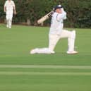 Woodhouse Grange CC 2nds Skipper Matthew Ainley hit 91 to lead his side to a big win over Londesborough Park. Photo by Phil Gilbank