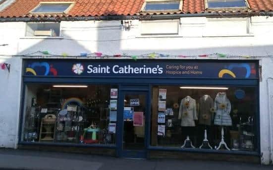 Saint Catherine's Hospice'[s shop in Hunmanby.