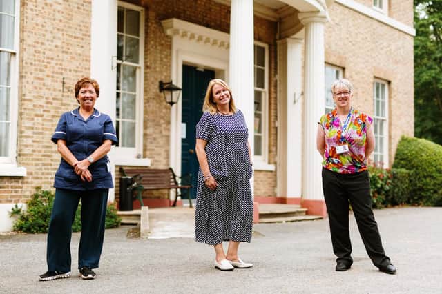 Staff from Burlington Care Home in Bridlington