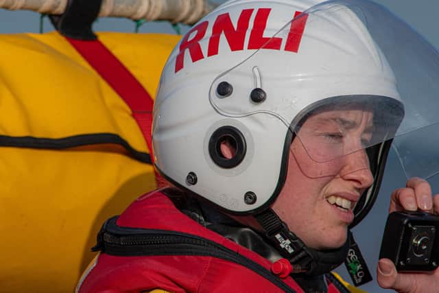RNLI volunteer Danielle Coverdale taking  is travelling to Australia for a year. Photo: RNLI/Mike Milner