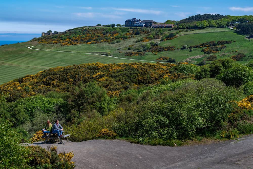Raven Hall Hotel overlooks Robin Hood's Bay