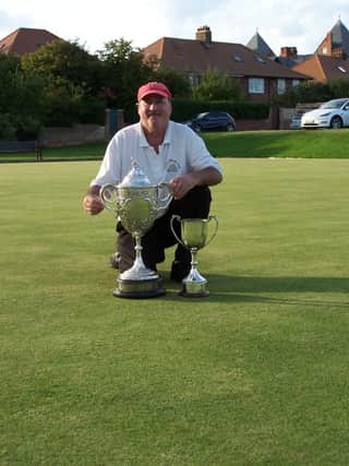 Whitby's Kenny Wale used home green knowledge to snap up the Hospital Cup final win on Sunday.