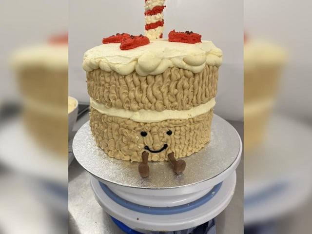 A gorgeous 'Jellycat' cake.
