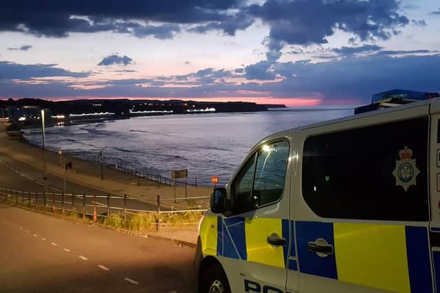 North Yorkshire Police have confirmed a body has been found just off East Pier in Scarborough.