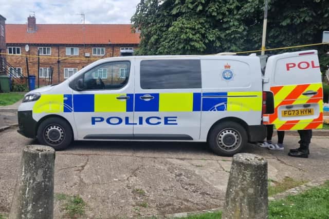The three men, aged 49, 23 and 20 and the woman, aged 42, all from Scarborough, have been bailed.