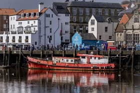 The Chieftain abandoned in Whitby harbour