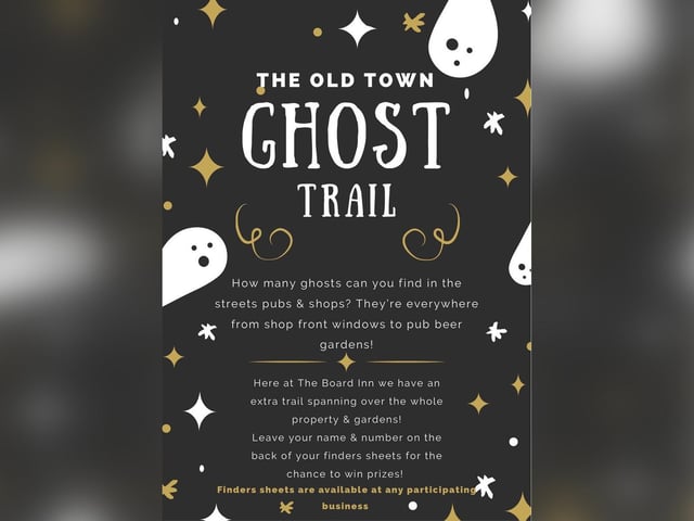 Bridlington Old Town ghost trail offers some fun for all the family here at The Board Inn, with an additional ghost trail spanning across the historical Georgian pub and gardens.
Finders' sheets for both The Old Town Ghost Trail and The Board Inn Ghost Trail available in the bar area. On from October 15 to 31, noon to 7pm each day.