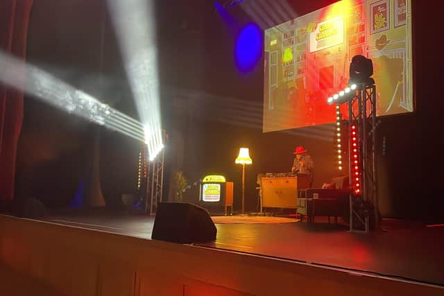 The former Red Dwarf and Coronation Street star hit the Scarborough Spa stage on Friday, November 17.