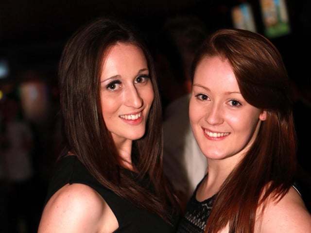 Collette and Rhianna looking great in Blue Lounge