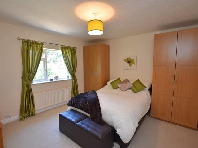 The property has five spacious double bedrooms