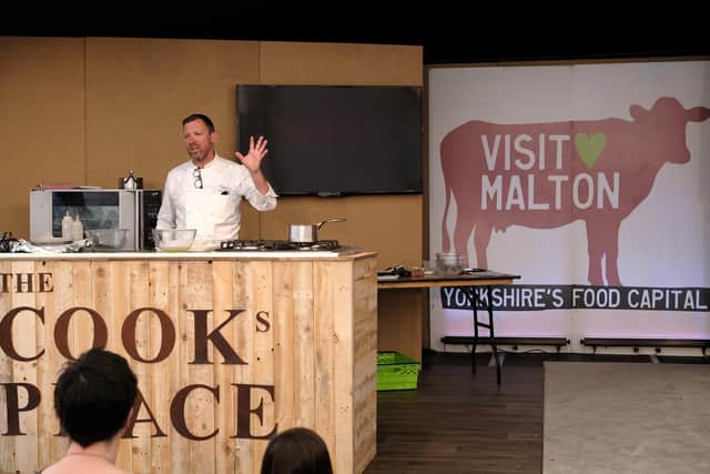 Cooking demonstrations will take place throughout the day