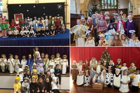 School pupils around the Scarborough and Whitby area at their Christmas nativity performances.
